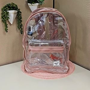 Herschel Supply Co clear PVC backpack